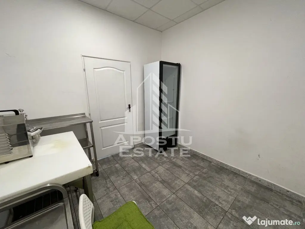 Spatiu comercial avizat DSV, bucatarie utilata, Girocului. - Timisoara (Timis)