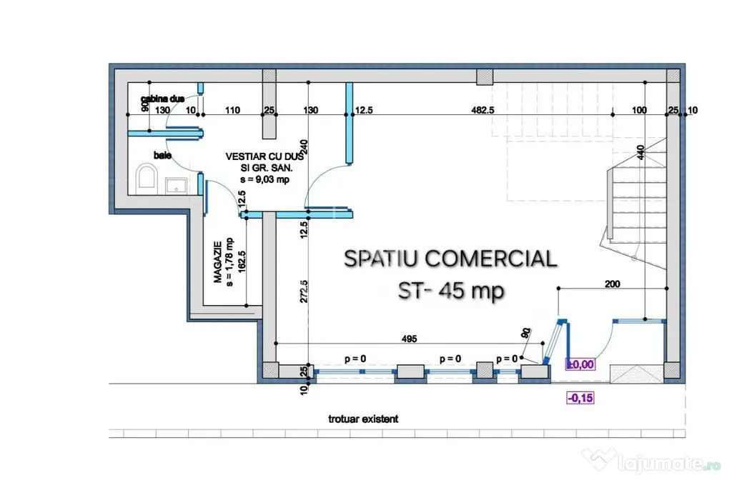 Comision 0%! Spatiu comercial de vanzare, parter, zona Zavoi, in Deva - Deva (Hunedoara)