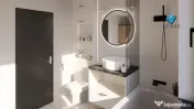 Apartament modern, 2 camere, open-space, 53 mp utili - Esso,