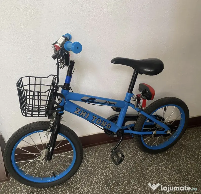Bicicletă Zhi Tong albastră, foarte puțin folosită – pret negociabil
