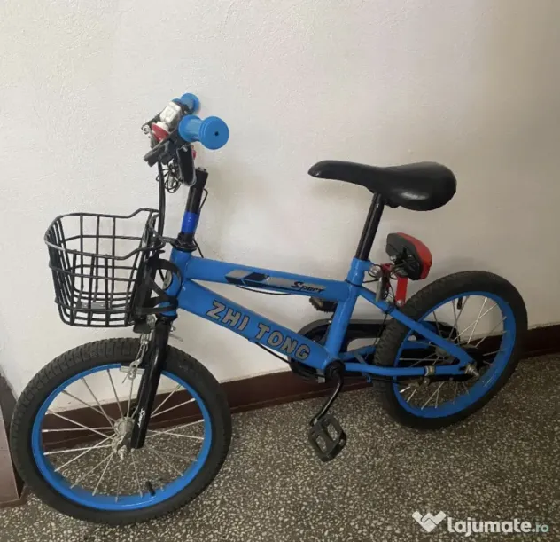 Bicicletă Zhi Tong albastră, foarte puțin folosită – pret negociabil