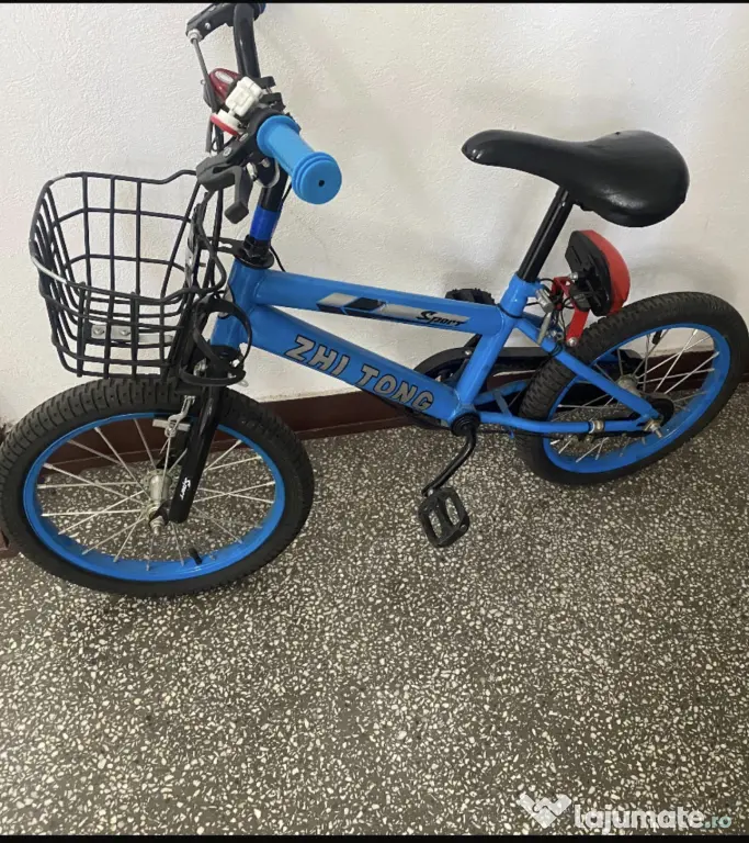 Bicicletă Zhi Tong albastră, foarte puțin folosită – pret negociabil