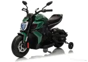 Motocicleta electrica pt copii Ducati Diavel for Bentley 12v 2X 45W verde 