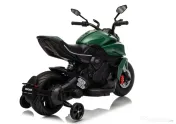 Motocicleta electrica pt copii Ducati Diavel for Bentley 12v 2X 45W verde 