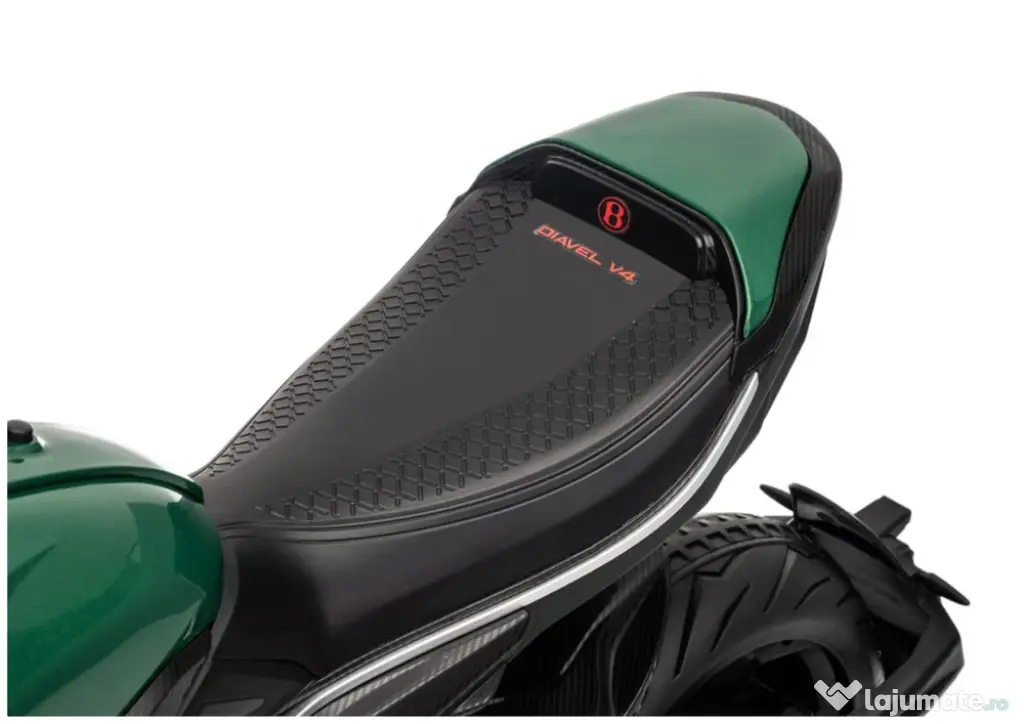 Motocicleta electrica pt copii Ducati Diavel for Bentley 12v 2X 45W verde