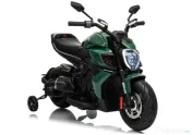 Motocicleta electrica pt copii Ducati Diavel for Bentley 12v 2X 45W verde 