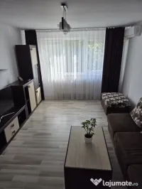 3 cam. decom., 590 €, mobilat complet, parcare inclusă, 7 min metrou 1 Dec 1918 