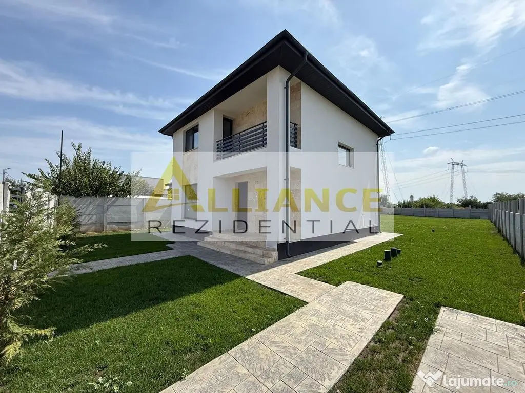 Casa individuala P+1E || 4 camere 2 bai || teren 754 mp - Berceni (Bucuresti-Ilfov)
