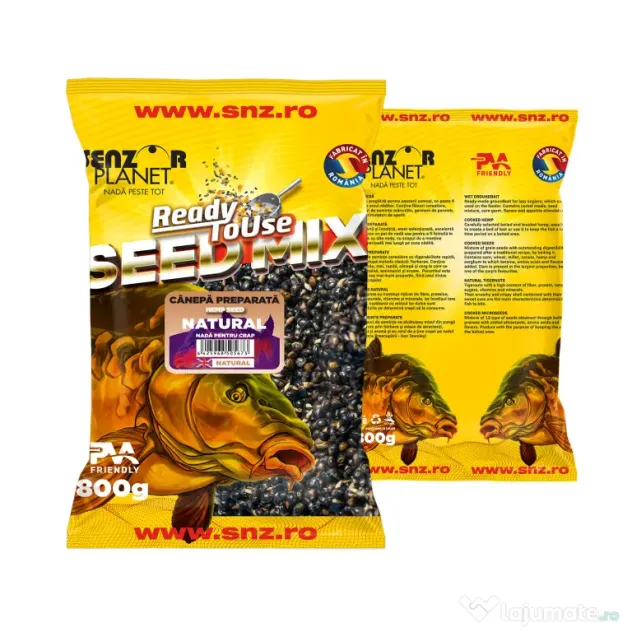 SENZOR PLANET CANEPA PREPARATA NATURAL 800g