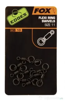 FOX VARTEJ FOX EDGES FLEXI RING SWIVEL Nr 11