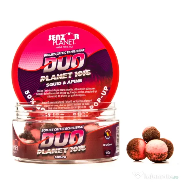 SENZOR PLANET BOILIES PENTRU CARLIG DUO Planet1016 16-20mm 150g