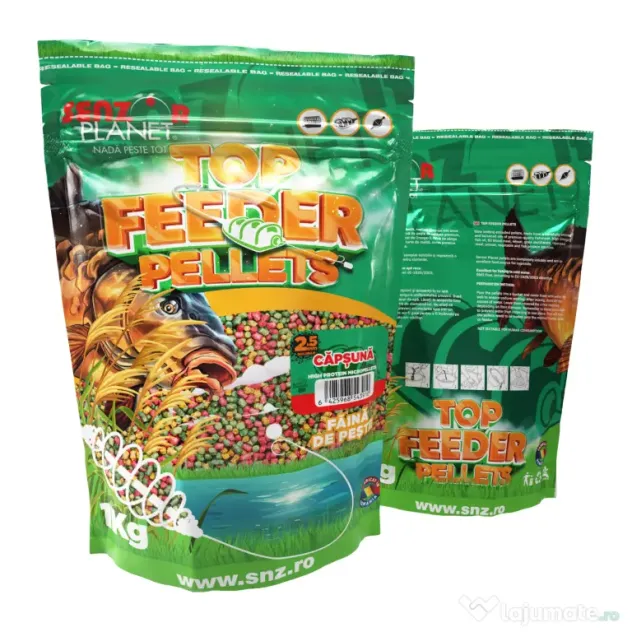 SENZOR PLANET PELETE TOP FEEDER CAPSUNA 2.5mm 1kg