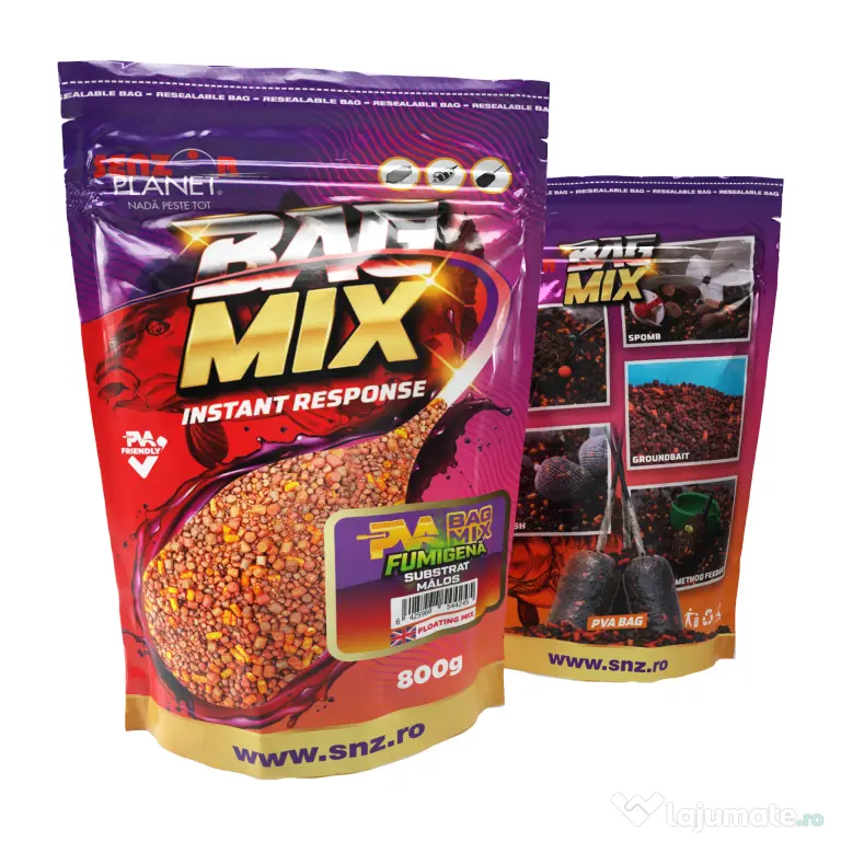SENZOR PLANET PVA BAG MIX FUMIGENA SUBSTRAT MALOS 800g