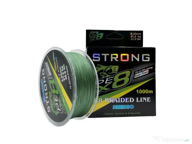 WindBlade FIR TEXTIL WINDBLADE SAIMINO STRONG PE X8, 1000m 0.25mm/21.2kg
