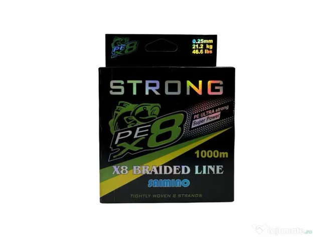 WindBlade FIR TEXTIL WINDBLADE SAIMINO STRONG PE X8, 1000m 0.25mm/21.2kg