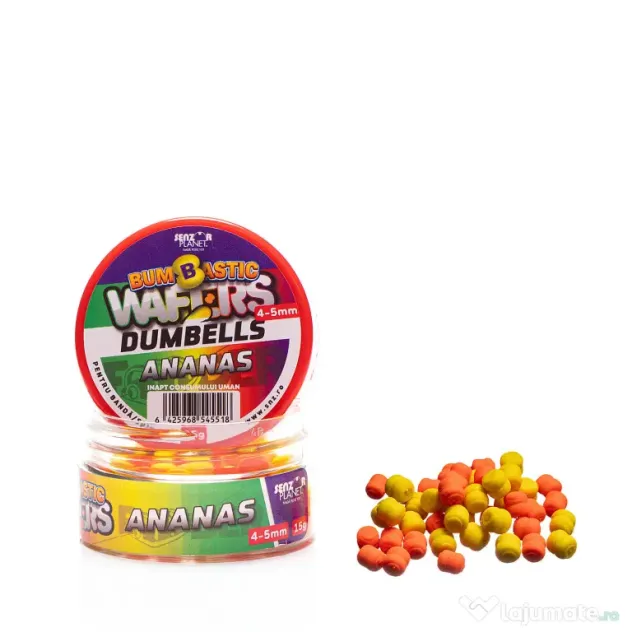 SENZOR PLANET BUMBASTIC WAFTERS DUMBELLS PENTRU BANDA ANANAS 4-5mm 15g