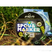 FL FIR TEXTIL PRO FL SPOD & MARKER BRAID X8, 300m 0.18mm/19.4kg