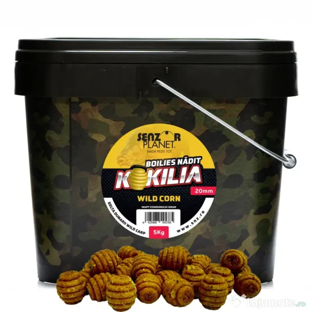 SENZOR PLANET BOILIES NADIT KOKILIA WILD CORN 20mm 5kg