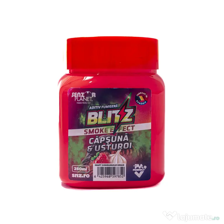SENZOR PLANET BLITZ ADITIV FUMIGENA CAPSUNA & USTUROI 250ml