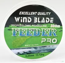 WindBlade FIR MONOFILAMENT FEEDER WIND BLADE FAST SINKING VERDE, 300m 0.18mm/8.63kg