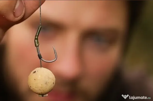 KORDA RIG KORDA CARP RIG DARK MATTER WIDE GAPE + FREE EXTENDA STOPS, 1buc Nr 8/15lb