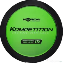 KORDA FIR MONOFILAMENT KORDA KOMPETITION MONO FLUORESCENT GREEN, 1000m 0.25mm/5.00kg
