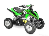 ATV electric pentru copii, putere 1000W baterie detasabila 36V 12Ah, verde