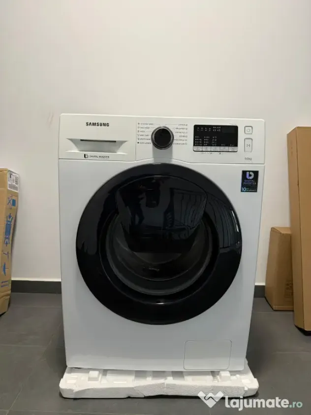 Masina de spalat rufe automata Samsung cu AddWash, 9 kg, 1400 RPM