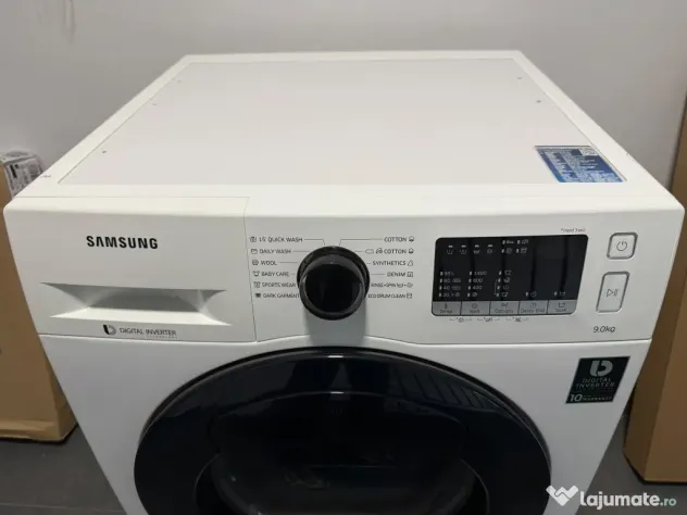 Masina de spalat rufe automata Samsung cu AddWash, 9 kg, 1400 RPM