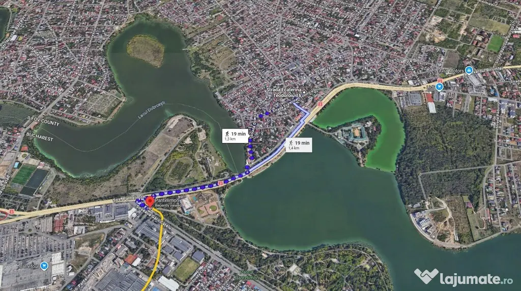 Teren de casa langa lac si metrou - Pantelimon (Bucuresti-Ilfov)