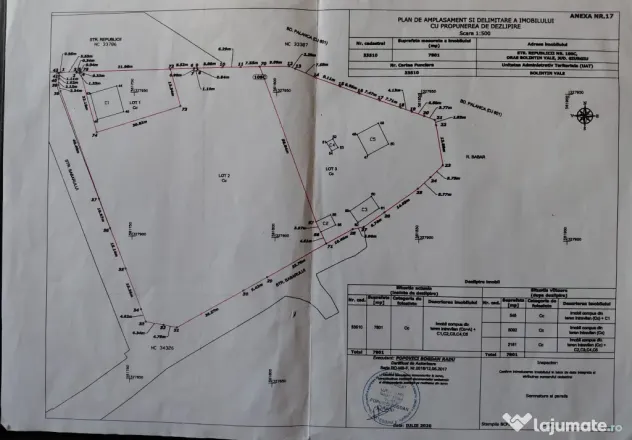 Teren intravilan de vanzare Urgent 7253mp