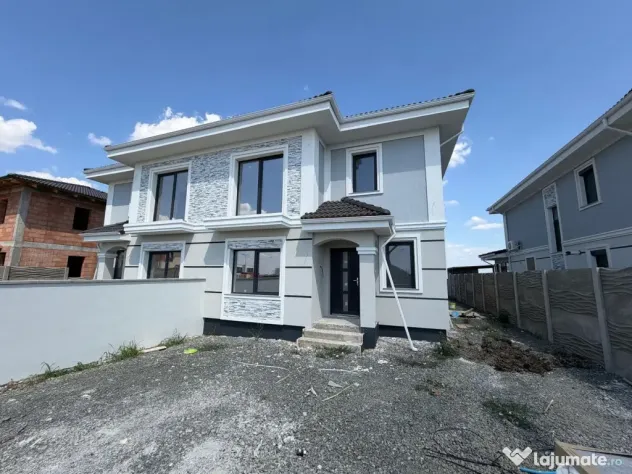 Duplex | 5 Camere | Parter+Etaj+Pod | Toate utilitatile | 3 - Sacalaz (Timis)