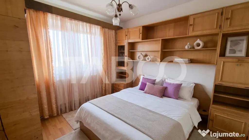 Apartament 4 camere 81 mpu 2 bai 3 balcoane 1 terasa Turniso - Sibiu (Sibiu)
