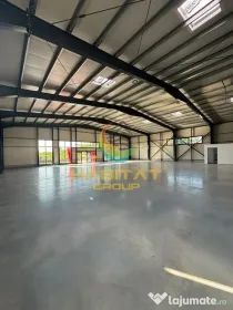 Hală industrială 588 mp | Prima închiriere | Curent trifazic 380V | Danubiana