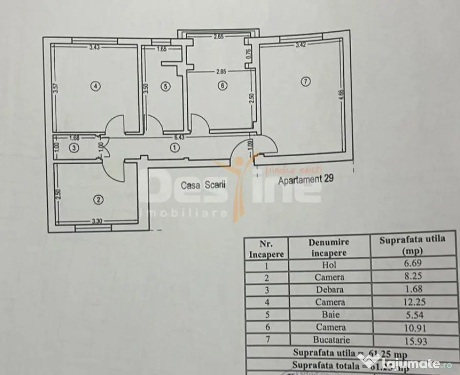 Apartament 3 camere modern, Inel I - Constanta (Constanta)