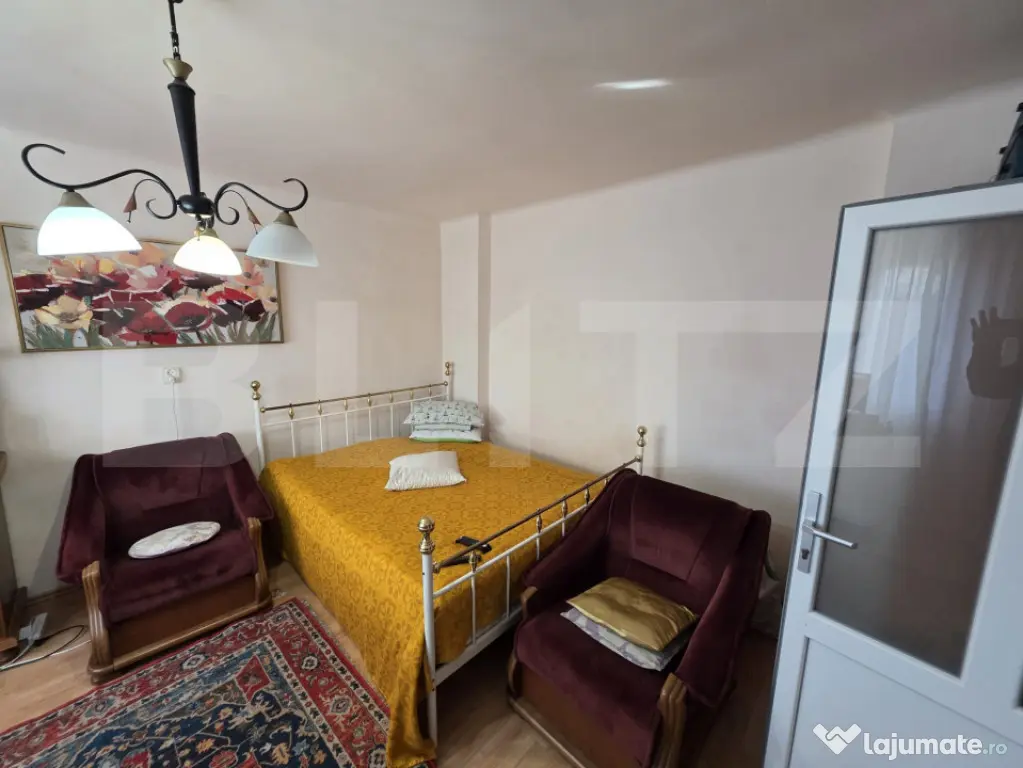Apartament cu o camera, garaj, gradina, Zona strazii Bucures - Cluj-Napoca (Cluj)