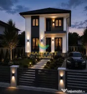 Vilă P+1+Pod, placă beton peste etaj, încălzire pardoseală, curte 450mp 