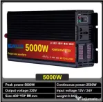 Invertor Easun 5000W/4000/3000W 24V DC -220V, Sinus pur