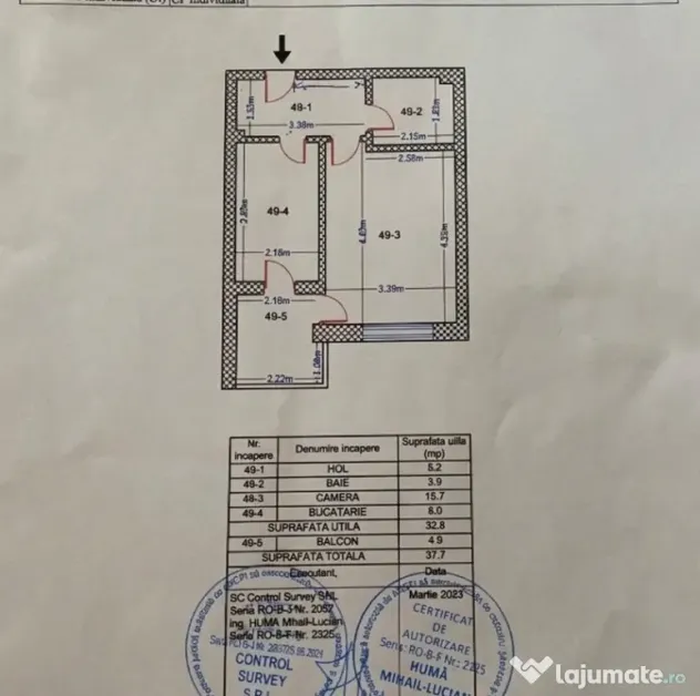 Spatiu decomandat- birou- Imobil nou - Drumul Binelui - Loc - Bucuresti (Bucuresti-Ilfov)