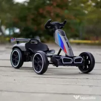 Go-Kart electric pentru copii 70W, 12V 4.5Ah, roti moi si telecomanda 