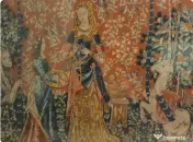 Tapiserie înrămată "Dama și Unicornul", Franța 