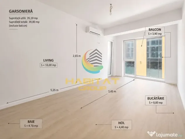Vânzarea Garsoniera 39 mp | Bloc nou | Metrou Berceni - Popesti Leordeni (Bucuresti-Ilfov)