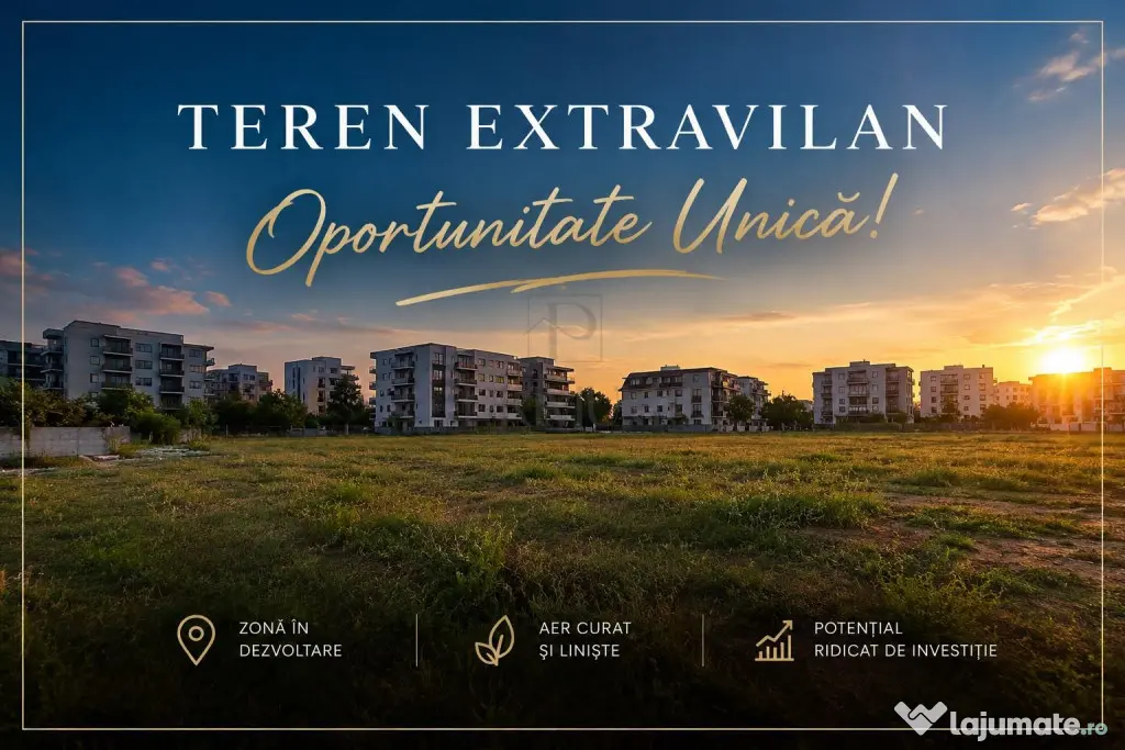 Teren Extravilan - Mosnita Noua - 10.000mp - Toate Utilitati - Mosnita Noua (Timis)