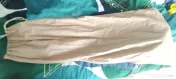 Guler de nurca culoare gri crem