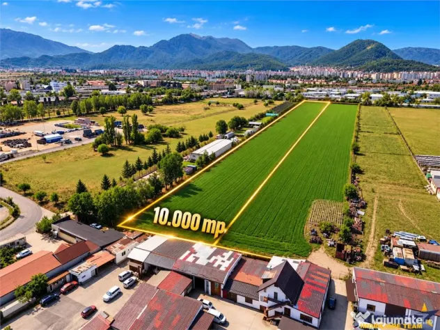 10.000 mp teren intravilan, potential industrial si comercia - Brasov (Brasov)