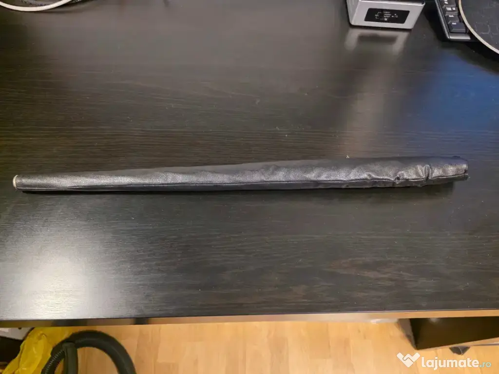 Umbrelă NEW BON cu tijă îmbrăcată în piele și husă originală