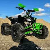 ATV electric ECO Replay XXL 1500W 60V 20Ah cu diferential, roti 8 inch, green
