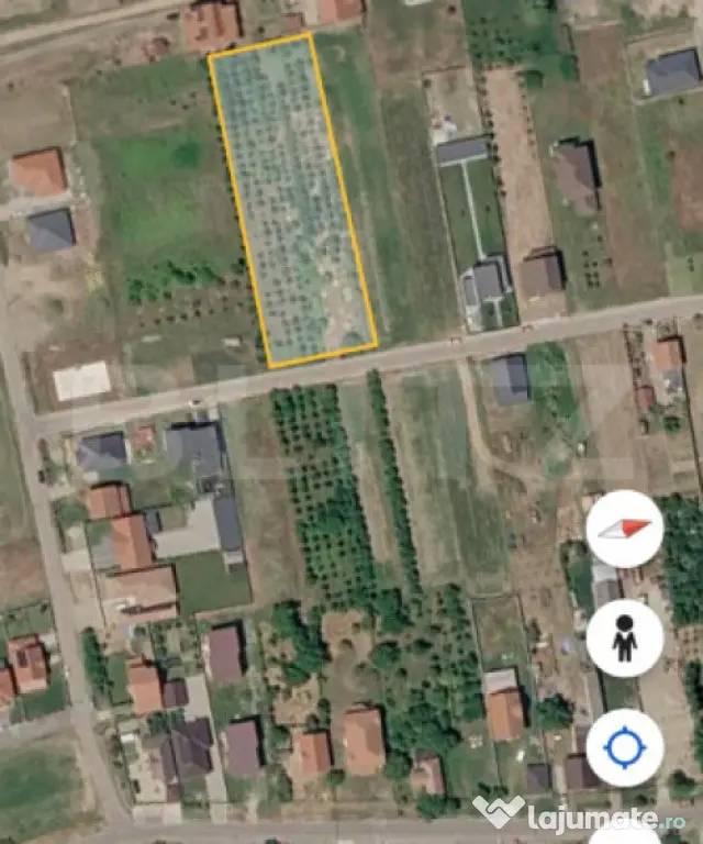 Teren intravilan, 1662 mp, zona Paulesti. - Paulesti (Satu-Mare)