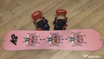 Snowboard copii K2 100 cm + legaturi XS
