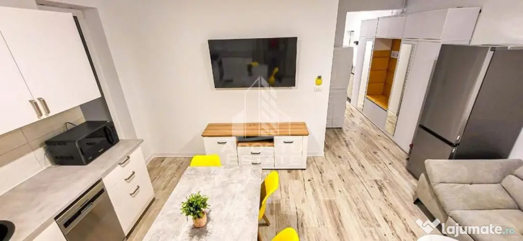 Apartament cu 2 camere de inchiriat ,curte si parcare privata,Giroc - Giroc (Timis)